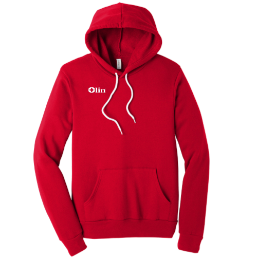Olin - Unisex Poly/Cotton Hooded Pullover Sweatshirt