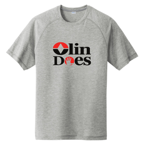 Olin - Sport-Tek PosiCharge Tri-Blend Wicking Raglan Tee v2