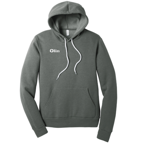 Olin - Unisex Poly/Cotton Hooded Pullover Sweatshirt